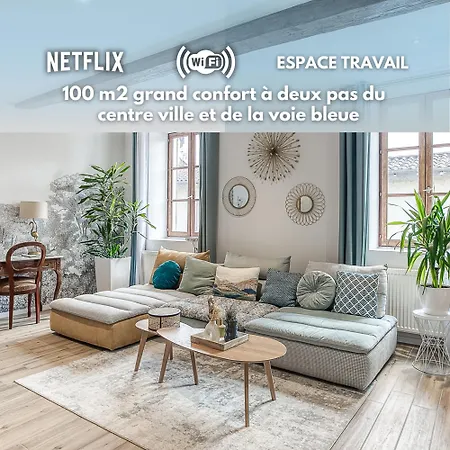 Duplex De Luxe A Elegance Et Confort 100m2 Climatisees Trévoux
